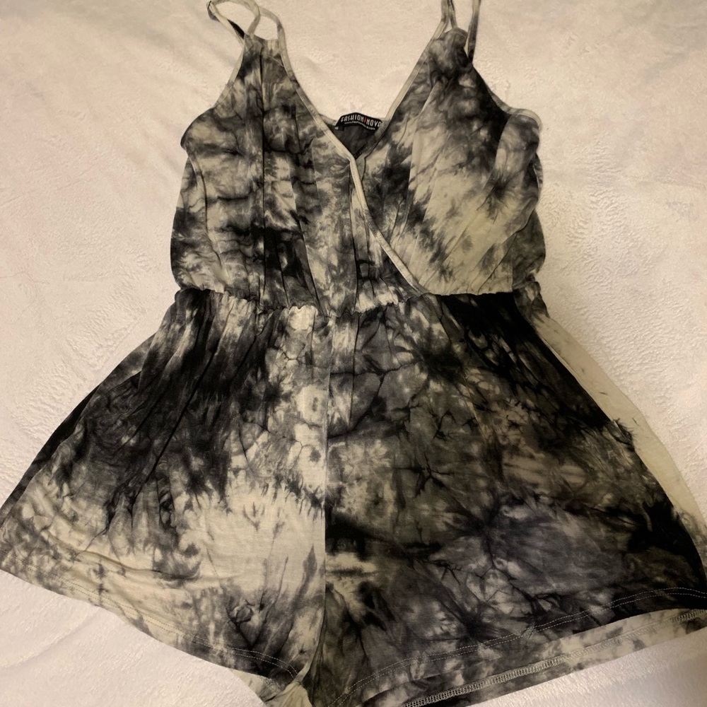 Tie dye romper